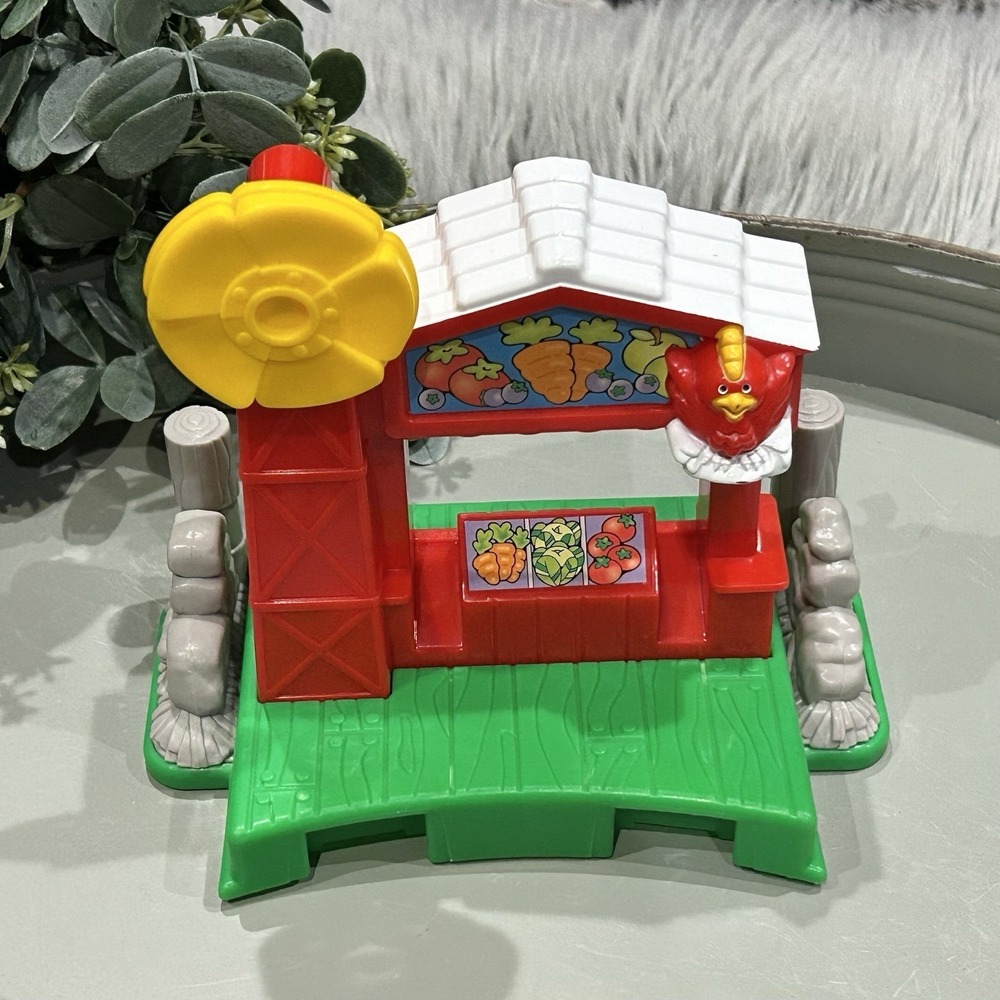 Fisher Price Little People Vintage 2004 PART Farm Barn Train Village Windmill